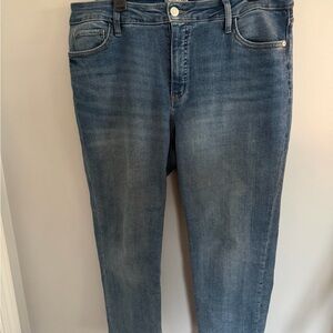 Ava & Viv Women's Straight Leg Jeans in Blue